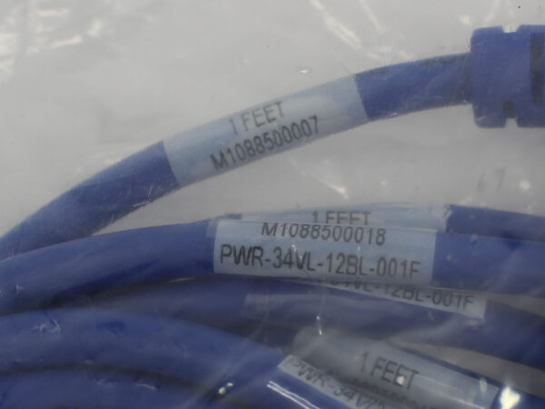 10 x Total Cable Solutions PWR-34VL-12BL-001F C13-C14 1FT Extension Power Cord - Image 2