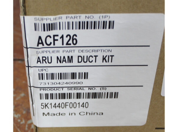 APC Rack Air Removal Unit SX Ducting Kit 24 inch ACF126 - Image 2