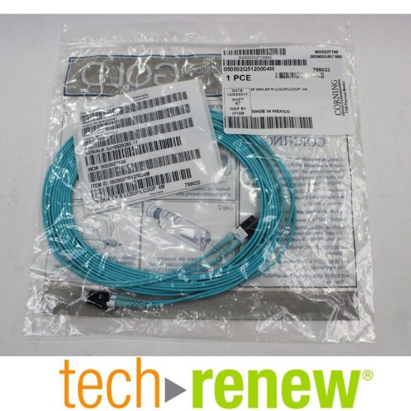 Corning 050502Q5120004M Standard LC Duplex MM / Standard LC Duplex MM, OM4 50um